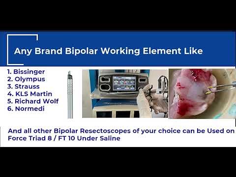 Bipolar Resection TURP Connector for Force Triad 8 & FT10 (Valleylab/Covidien).