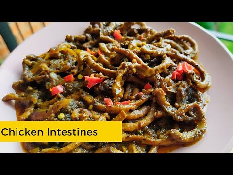 SOUTH AFRICAN SPICY CHICKEN INTESTINES RECIPE: How To Make Chicken Intestines | Chicken Mala