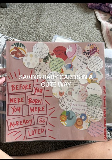Creative Scrapbooking Idea for Baby Shower Cards