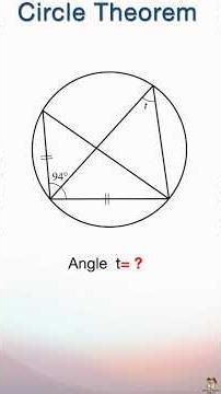 Circle Theorem || O level Math #maths