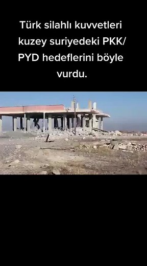 Building Destruction in Barren Landscape: A Visual Journey