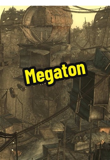 Une ville construite autour d’une bombe atomique ? #fallout #fallout3 #falloutnewvegas #falloutseries #lore