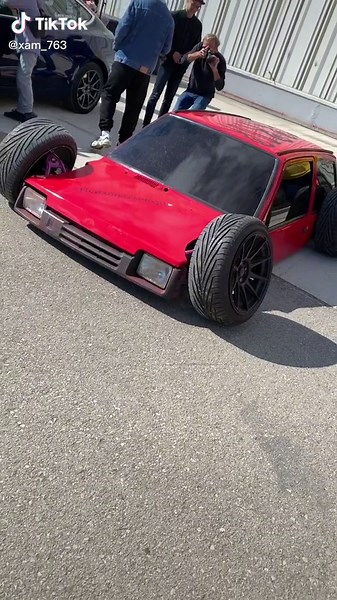 Custom-Built Car with Unique Design and Features