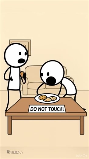 The Sneaky Snack 🍪 | Funny Stickman Skit #4k #animation #stickman #viral