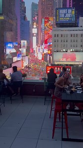 Beautiful views into Times Square from the MSocial Hotel at 52nd & Broadway in NYC 🌃 | New York City Kopp