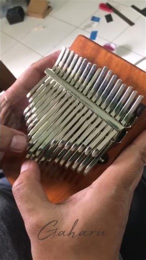 Soundtest-34 Keys Chromatic Kalimba by Gaharu Kalimba