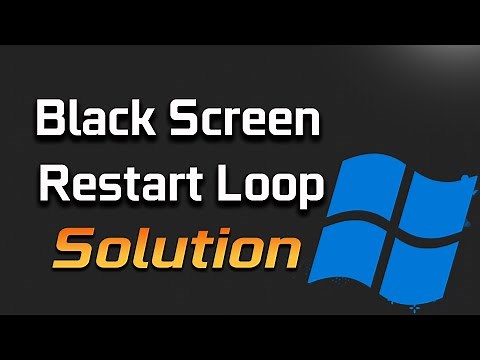 Windows 11 Black Screen Restart Loop - How To Troubleshoot - [2025]
