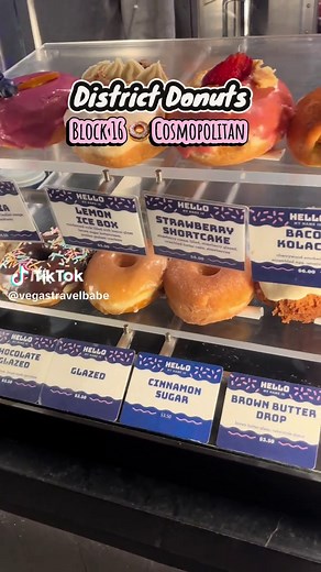 Delicious Breakfast at District Donuts in Las Vegas