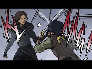 AANG HAS TO BRUTALLY FIGHT KATARA IN THE DARKEST TIMELINE | ATLA Fan Comic