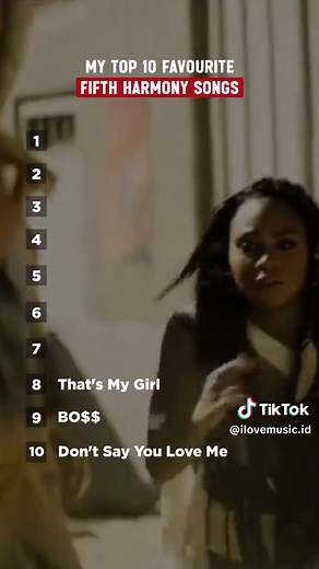 MY TOP 10 FIFTH HARMONY SONGS #ilovemusicid #fifthharmony