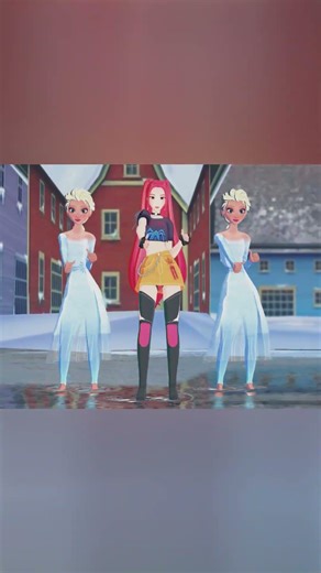 Kpop Demon Hunters X Frozen MMD TOMA TOMA trend