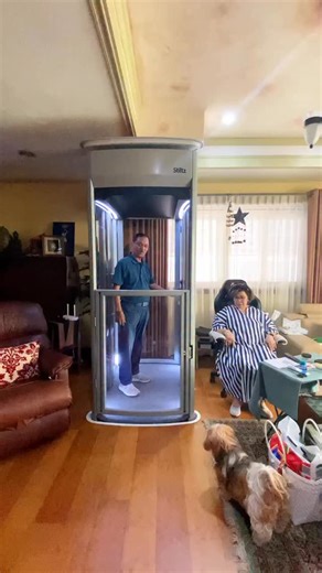 Amazing Architecture | Home Lift by @stiltzglobal Why choose Stiltz Home lift ? ❎ No pit, no shaft, no headroom needed ✅ Installed on finished floors in just 2... | Instagram