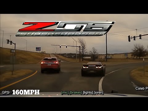 Police Mess with Wrong Corvette Z06 | Perfect Chase outrunning Police