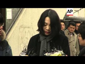 Korean Air chairman and his daughter apologise over "nut rage" incident