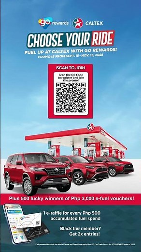 Scan & Fuel Up: Go Rewards x Caltex Promo