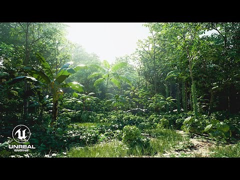ULTRA REALISTIC Rain Forest | Unreal Engine 5 RTX 3080 HD 2022