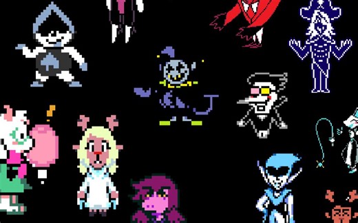 [deltarune]第1~2章全角色语音合集，来看看角色们的原声大碟！！!