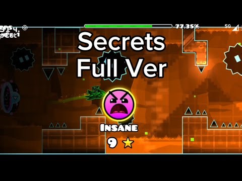 Secrets Full Version By: DarkVoid678GD & More || Geometry Dash