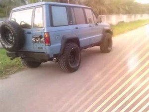 Isuzu trooper th 89 diesel swap 4jb1 joss tinggal pake