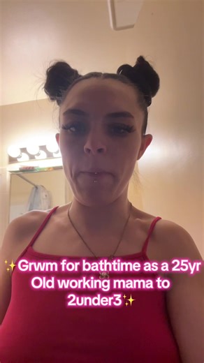 Bedtime my girls was ready for a bath and to relax for the night🥰❤️‍🩹‼️ #hatersmakemefamous #relatablemomcontent #momsoftiktok #workingmom #gardenmom