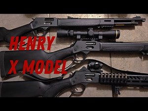 The Henry X Model big boy lever actions!