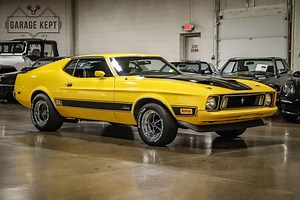 Yellow 1973 Ford Mustang Mach 1 Might Keep Its New Owner a Road-Trip Busy Bee
