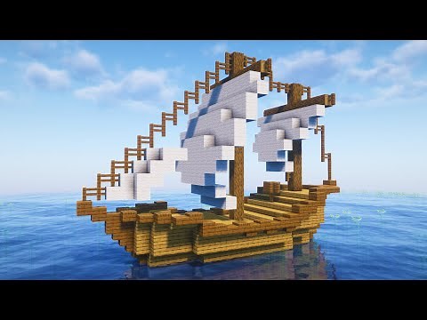How to Build a Ship in Minecraft 1.21 - Minecraft Ship Tutorial