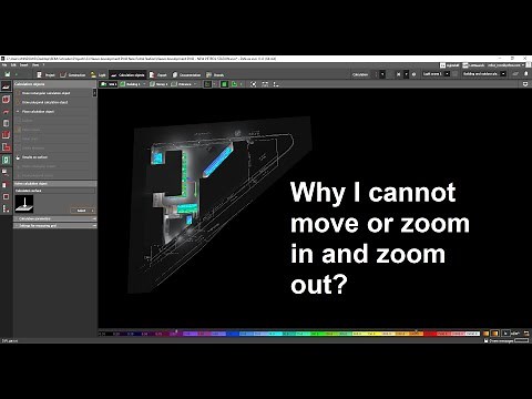 Cannot move the drawing or missing zoom in and out