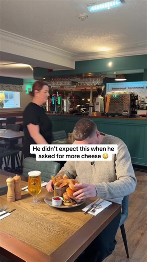 Hungry for More Cheese? A Burger Mishap