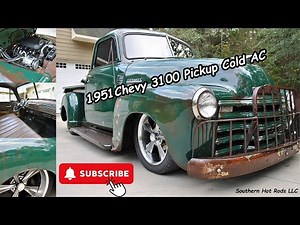 Classic Chevy Pickup Truck.1951 Chevy 3100. Pro Touring. LS Swap . Patina Southern Hot Rods