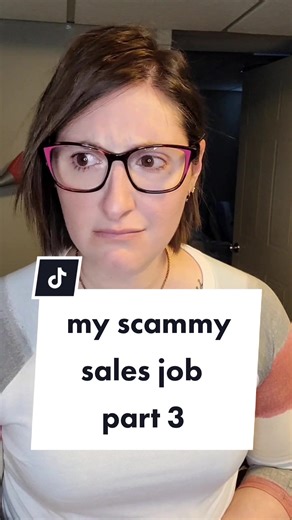 Reply to @xlindsaymorgan my scammy pyramid sales job part 3! (this one's really short, I don't know if that's good or not 😅) #ScamJob #ScammyJob #Sales #PyramidScheme