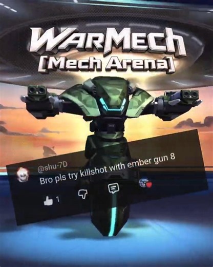 Killshot + Ember Gun 8 🔥☠️ [Mech Arena Gameplay] #killshot #ember #gameplay