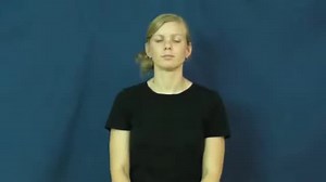 Watch how to sign 'radial' in American Sign Language.