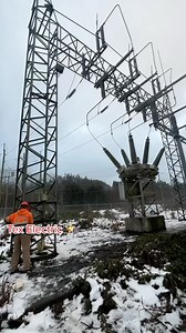 We were hired to test and energize a 100A 138KV SF6 circuit breaker and 25MVA 138KV/ 13.8KV Transformer. A separate contractor will be cleaning the sub station and insulators, which you can see is much needed. She’s an old noisy girl but she’s got life left in her!. #fyp #britishcolumbia #substation Posted by TikTok Tex.electric.ltd | High Voltage Industries