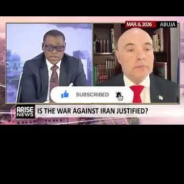 DON'T INTERRUPT ME!”: Rufai Oseni vs. Israeli Ambassador #Shorts #Nigeria ‎
