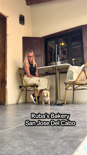 Just waiting for our lovely breakfast at #Rubasbakery #sanjosedelcabo #mexico #dailydewey #fyp