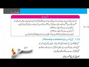 Problem Solving Steps in Urdu Class 9 Computer Science Chapter 1
