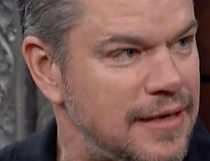 Matt Damon has a death-defying jungle cat