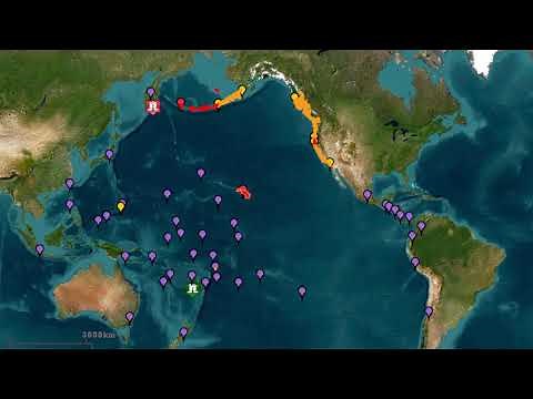 ÚLTIMO MINUTO | SHOA emite alerta de tsunami para toda la costa de Chile tras terremoto en Rusia