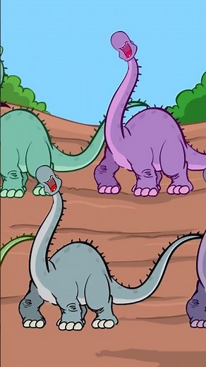 Diplodocus the Dinosaur Dancing to Reggae Music