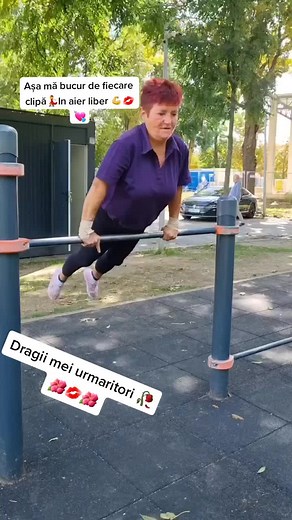 Outdoor Parallel Bar Workout for Fitness Enthusiasts