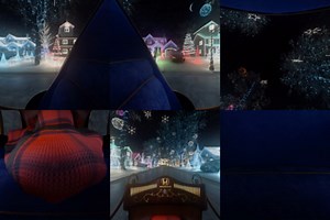879K views · 2.2K reactions | Welcome! Take a VR trip through Candy Cane Lane | Honda | Facebook