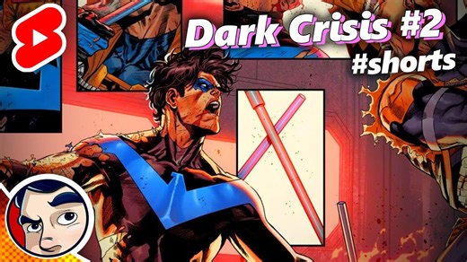 Nightwing vs Deathstroke in Dark Crisis 2 #shorts | Comicstorian