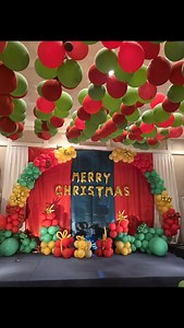 Family bonding, sleepover themed, company Christmas party. We are one big family, celebrates only 2x a year but it is always fun. We party on Christmas and company Anniversary. #happypeople #christmasparty #islandliving #funfriday | Dada Lozano