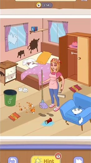 brain fever: puzzle game level 13 || clean girl room ||