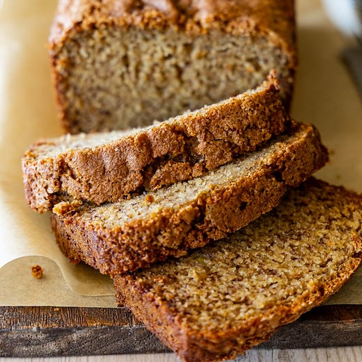 Brown Sugar Cinnamon Banana Bread