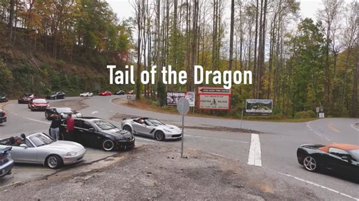 The Tail of the Dragon � | 11 Miles, 318 Curves, 1 Epic Drive | Supercars & Drones in East Tennessee