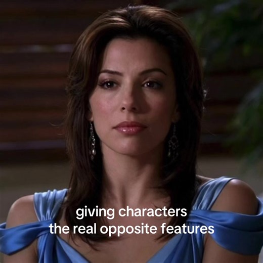 it’s a joke sorry #desperatehousewives #gabriellesolis | giving characters opposite features