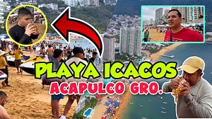 Conocimos Playa Icacos en Acapulco Gro. | Uriel LZC
