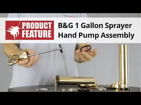 B&G Sprayer Hand Pump Assembly